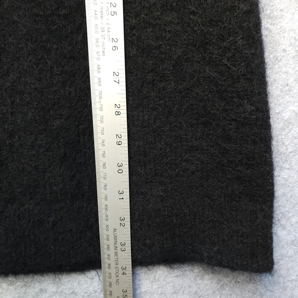 SEZANE Uriel Embroidered Long Sleeve Dress in Black - Picture 10 of 11